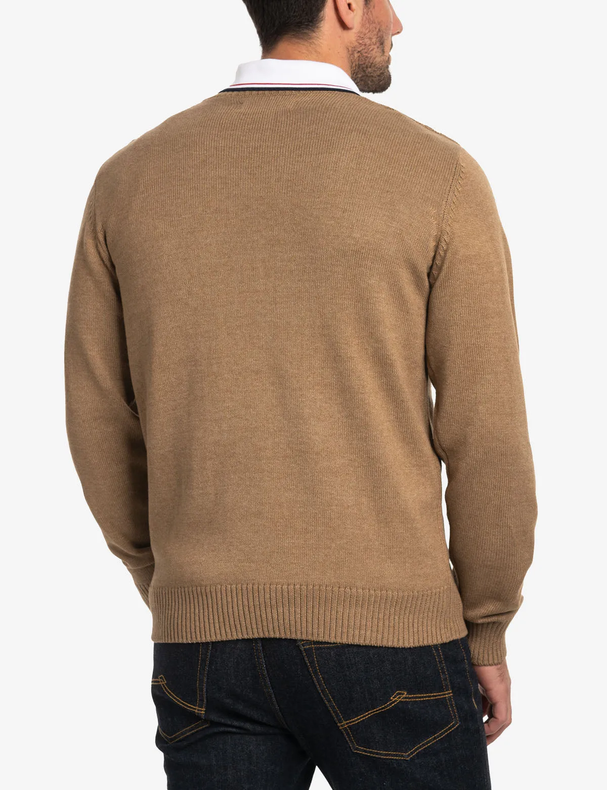 CABLE CREW NECK SWEATER
