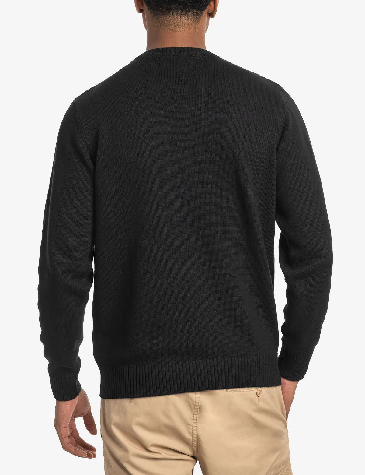CABLE CREW NECK SWEATER