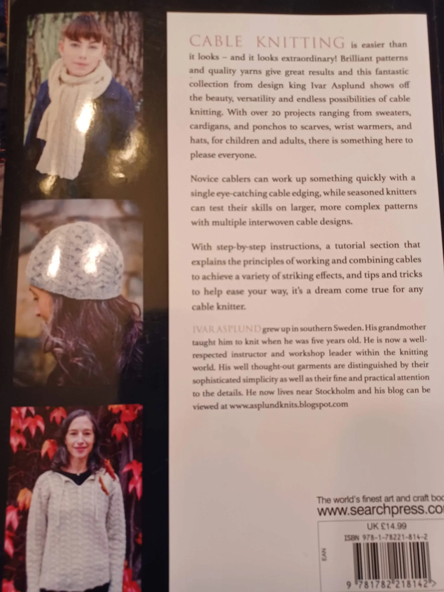 Cable Knits from Nordic Lands: Knitting Beauty and Ingenuity in Over 20 Unique Patterns by Ivar Aslund