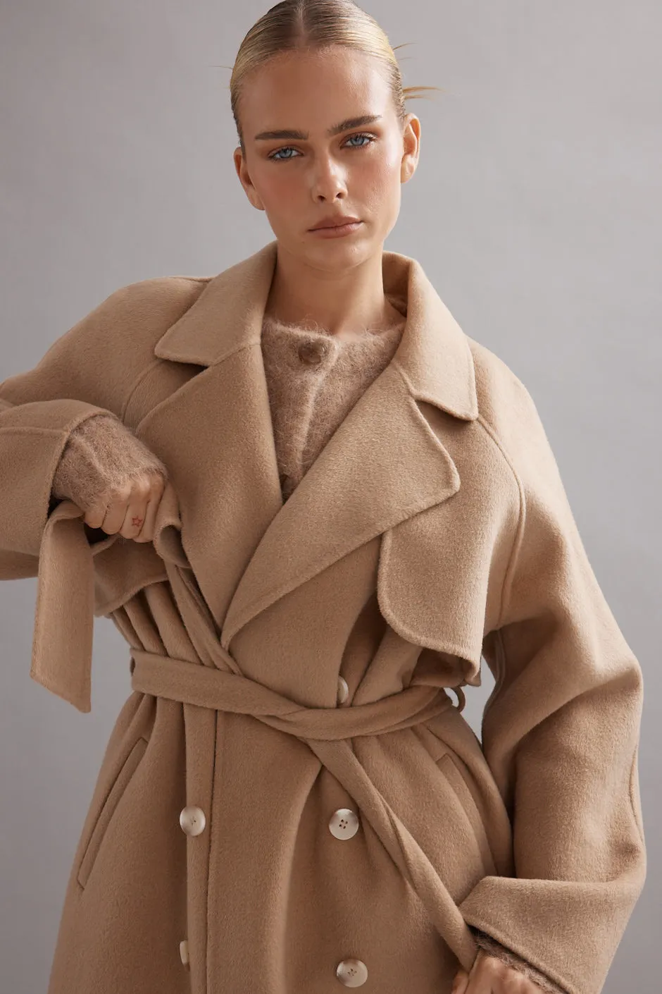 Caitlin Crisp | Paddington Coat - Camel