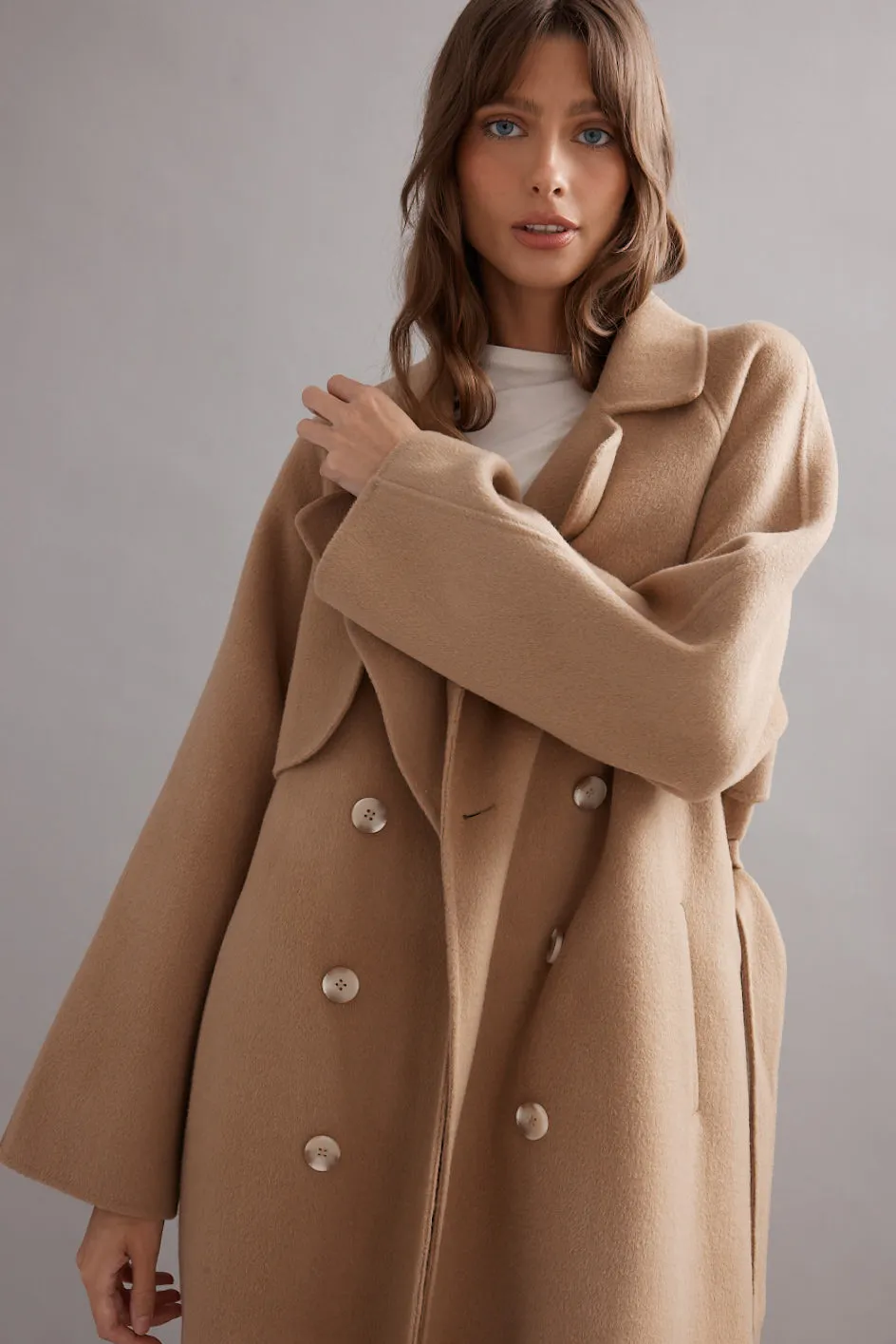 Caitlin Crisp | Paddington Coat - Camel