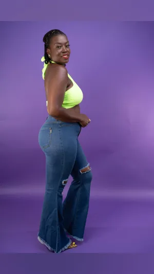 Carolina top (Neon Green)
