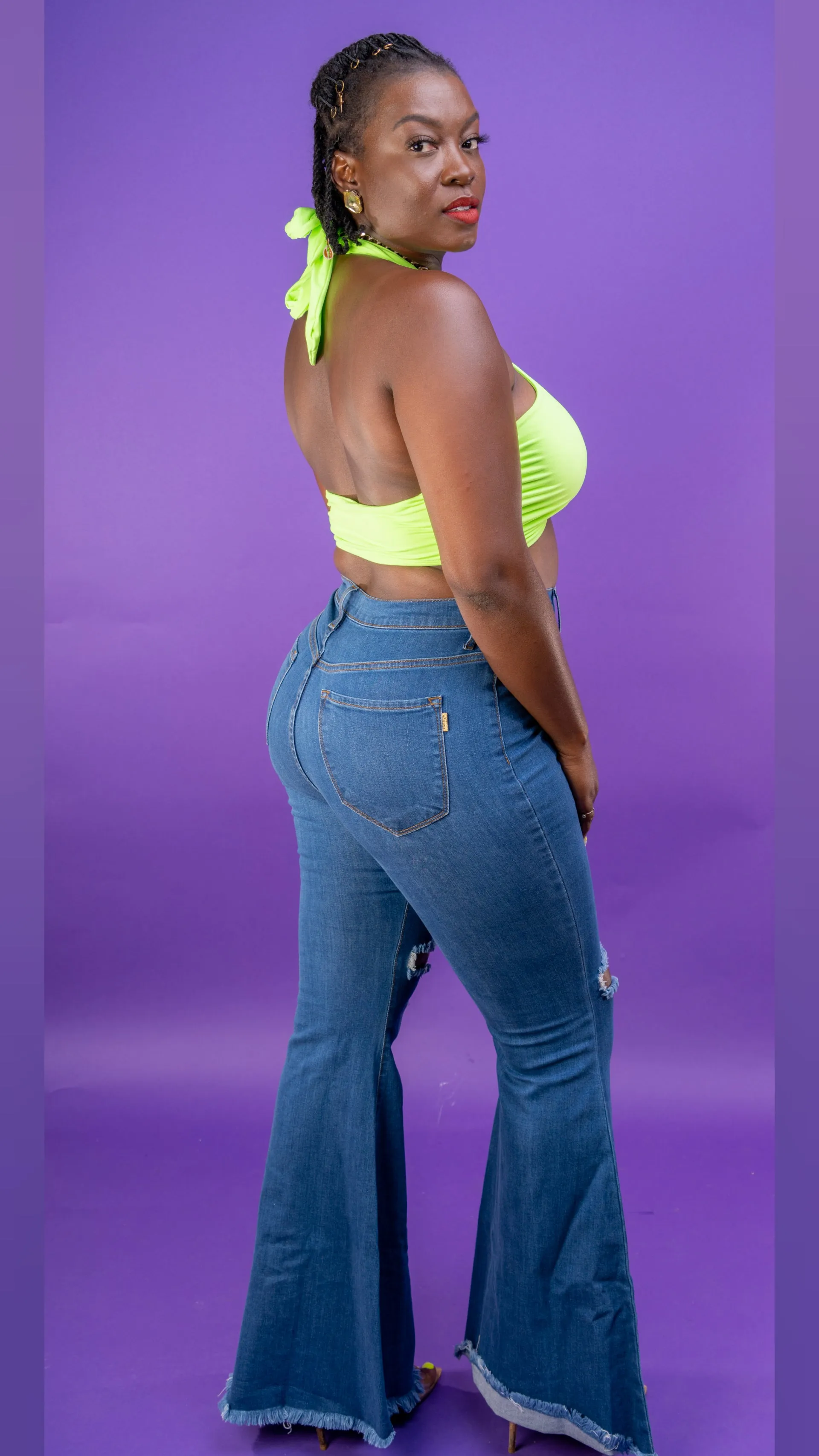 Carolina top (Neon Green)