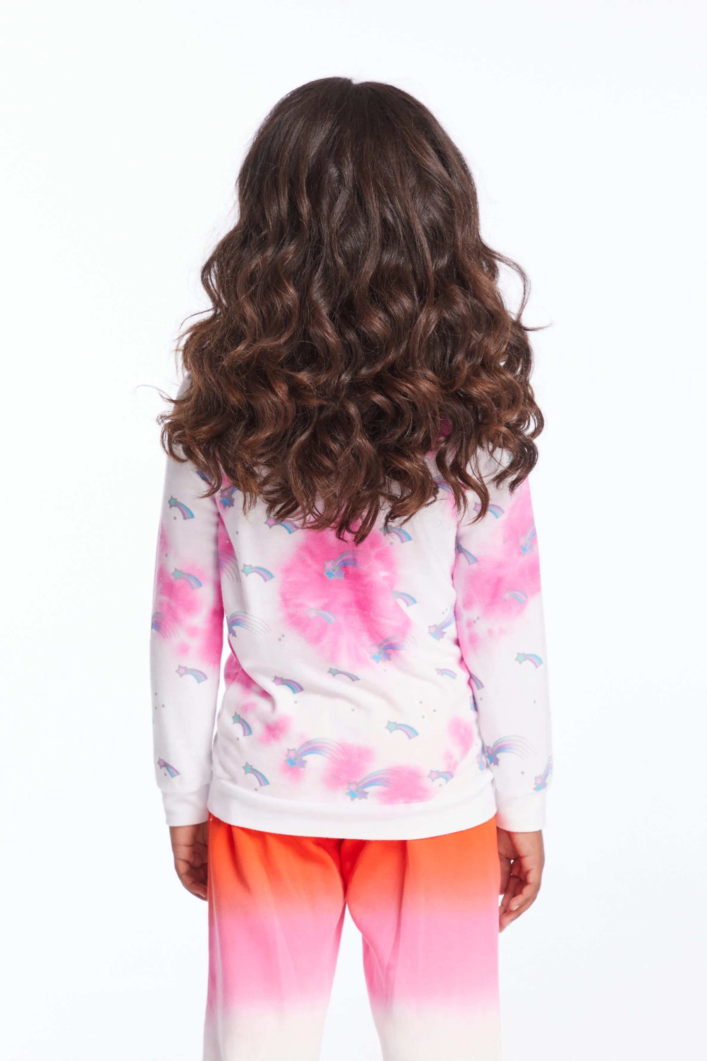 CHASER- Tie Dye Shooting Stars Pullover