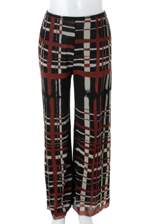 Check Mesh Pants
