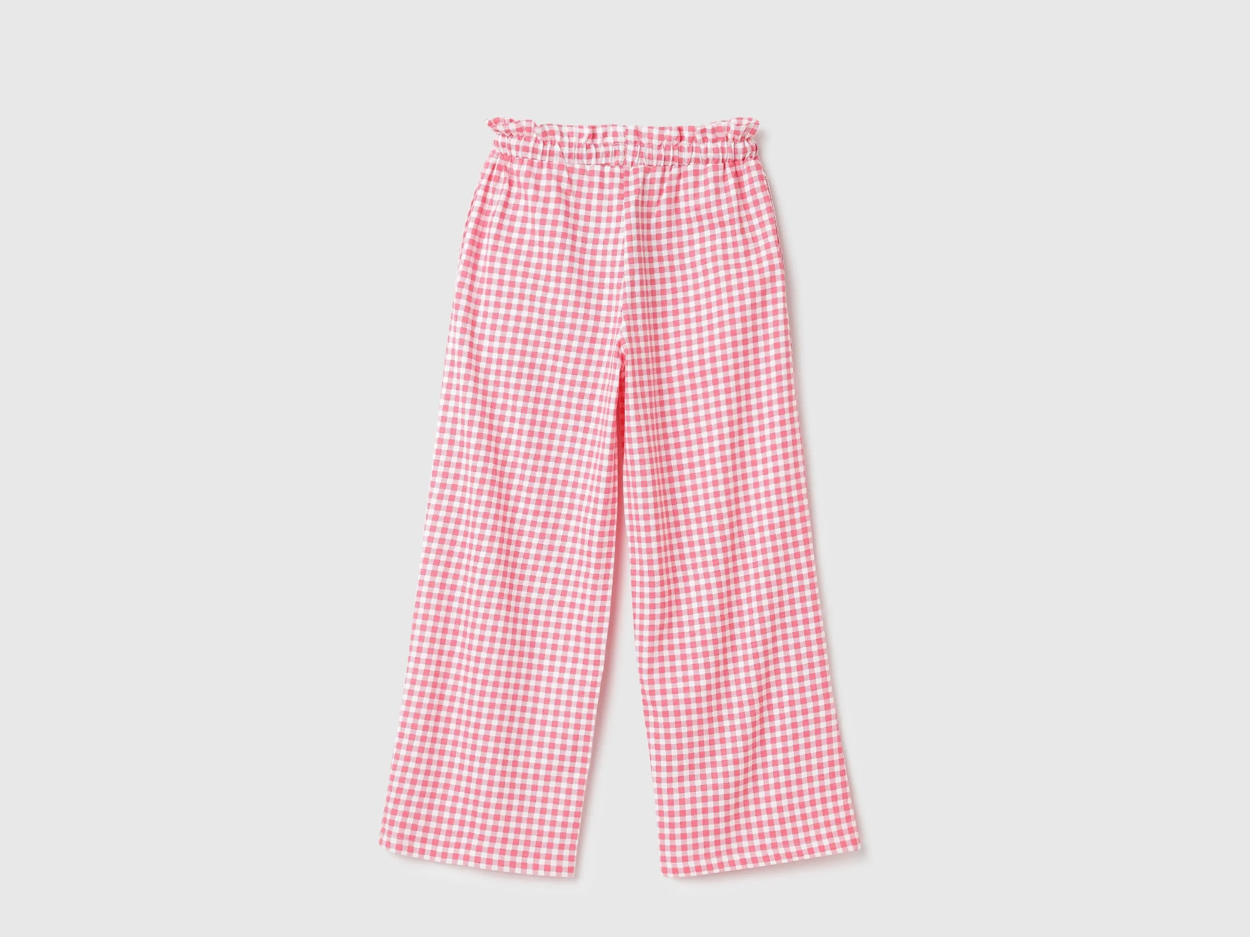 Checkered Regular Fit Trousers