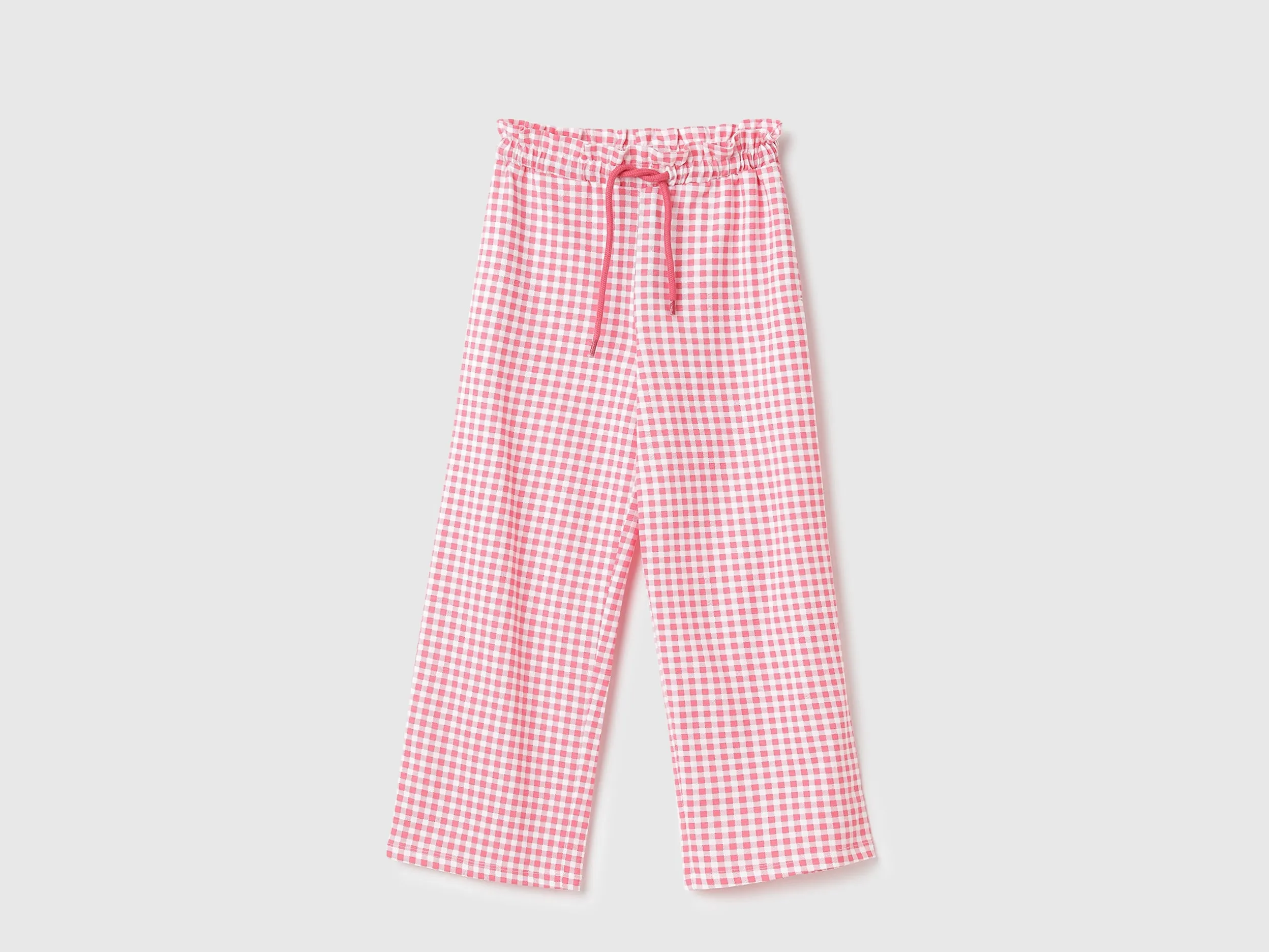 Checkered Regular Fit Trousers