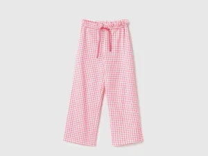 Checkered Regular Fit Trousers