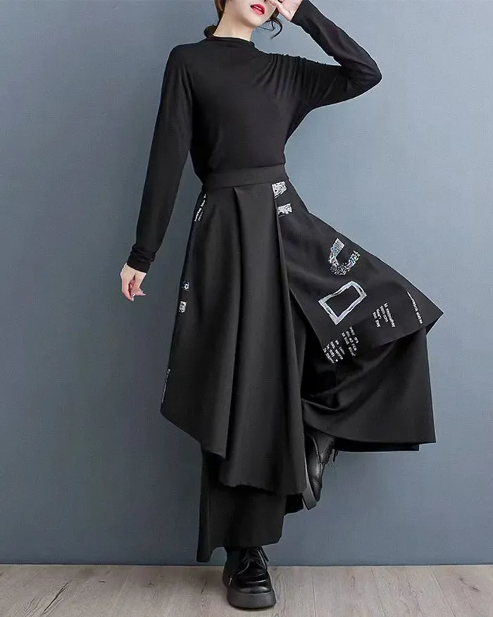 Chic Wide Leg Dress Pants