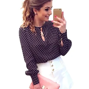 Chiffon Long Sleeve Shirt