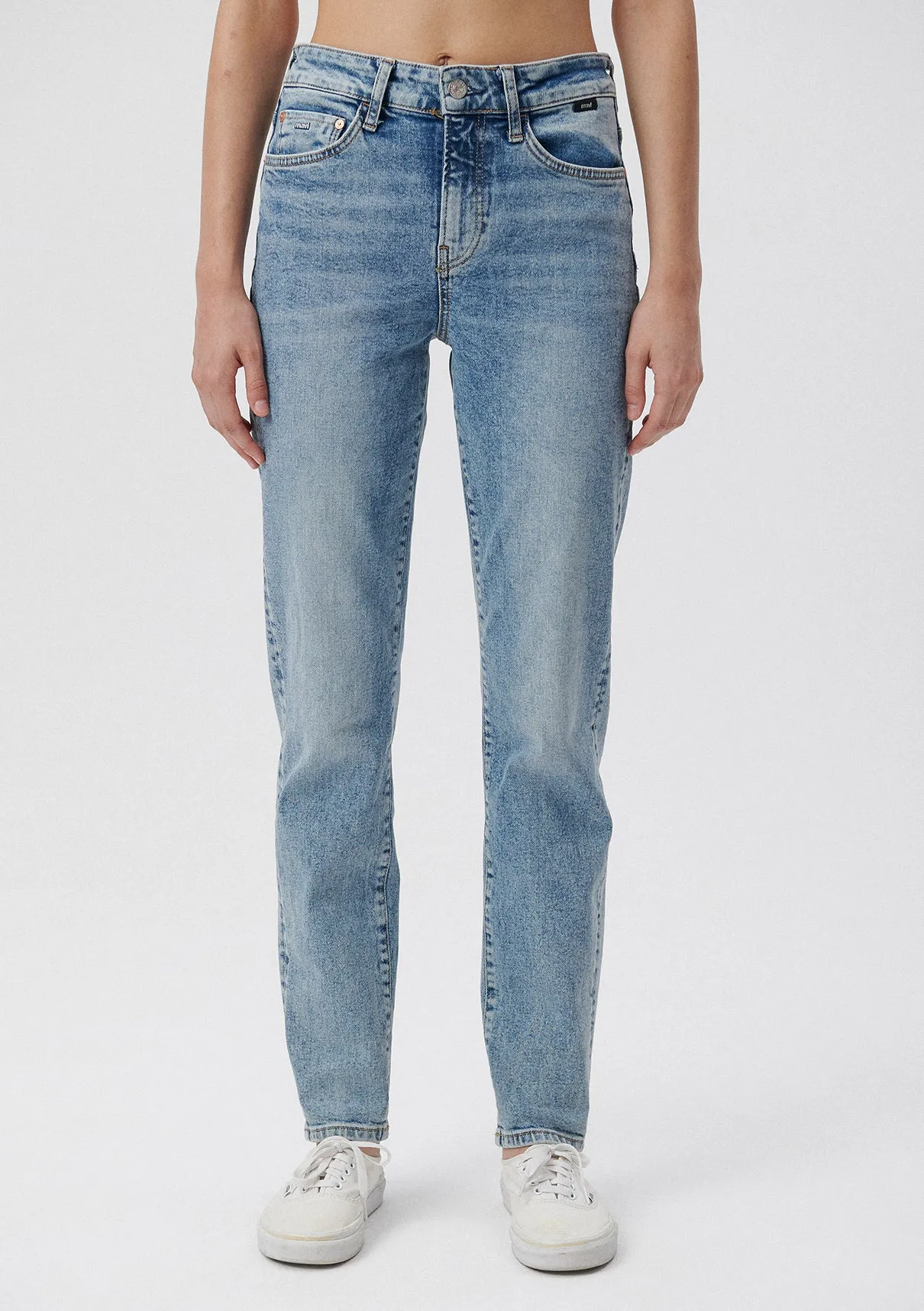 Cindy Blue Brushed Jean Pants