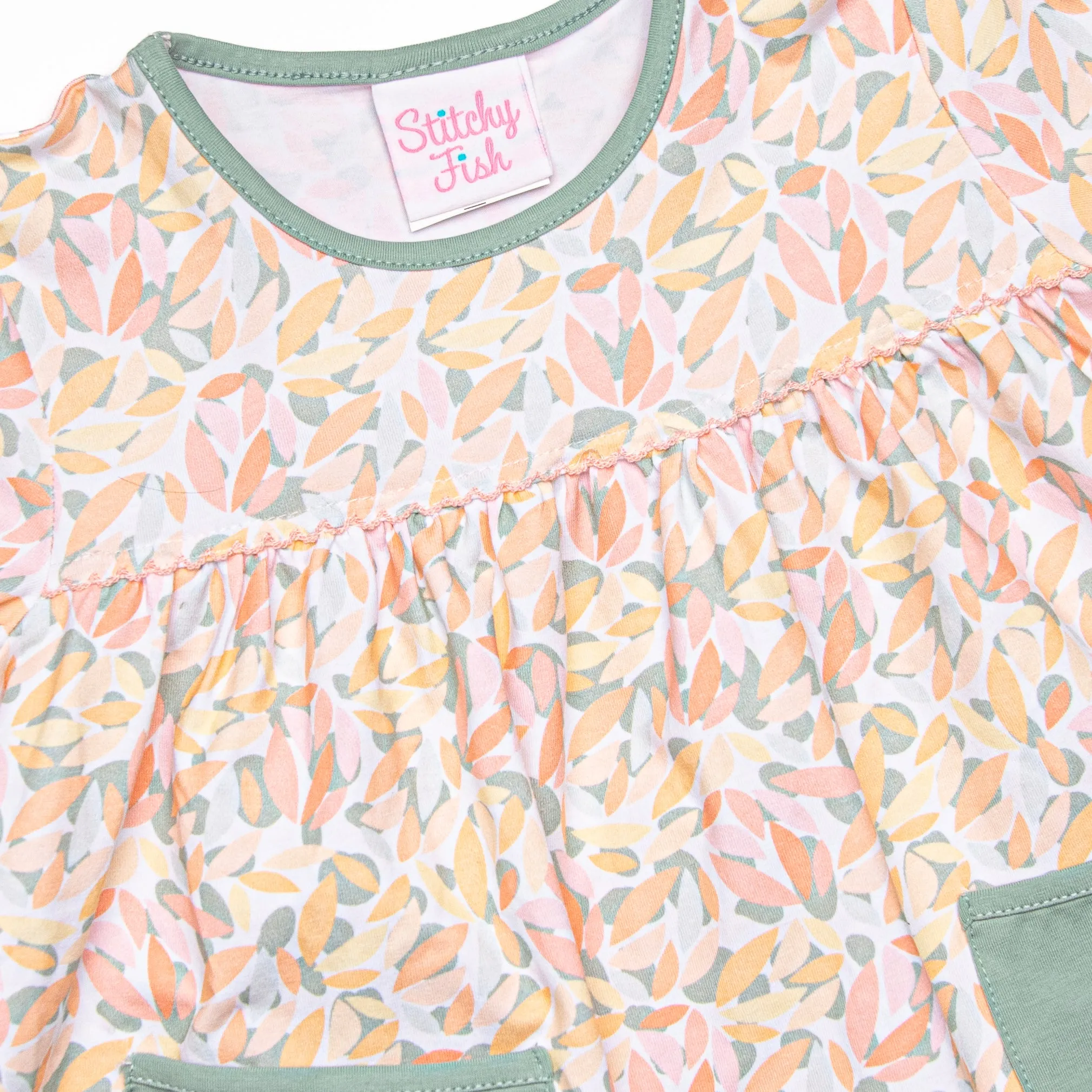 Colors of the Wind Pocket Dress, Green