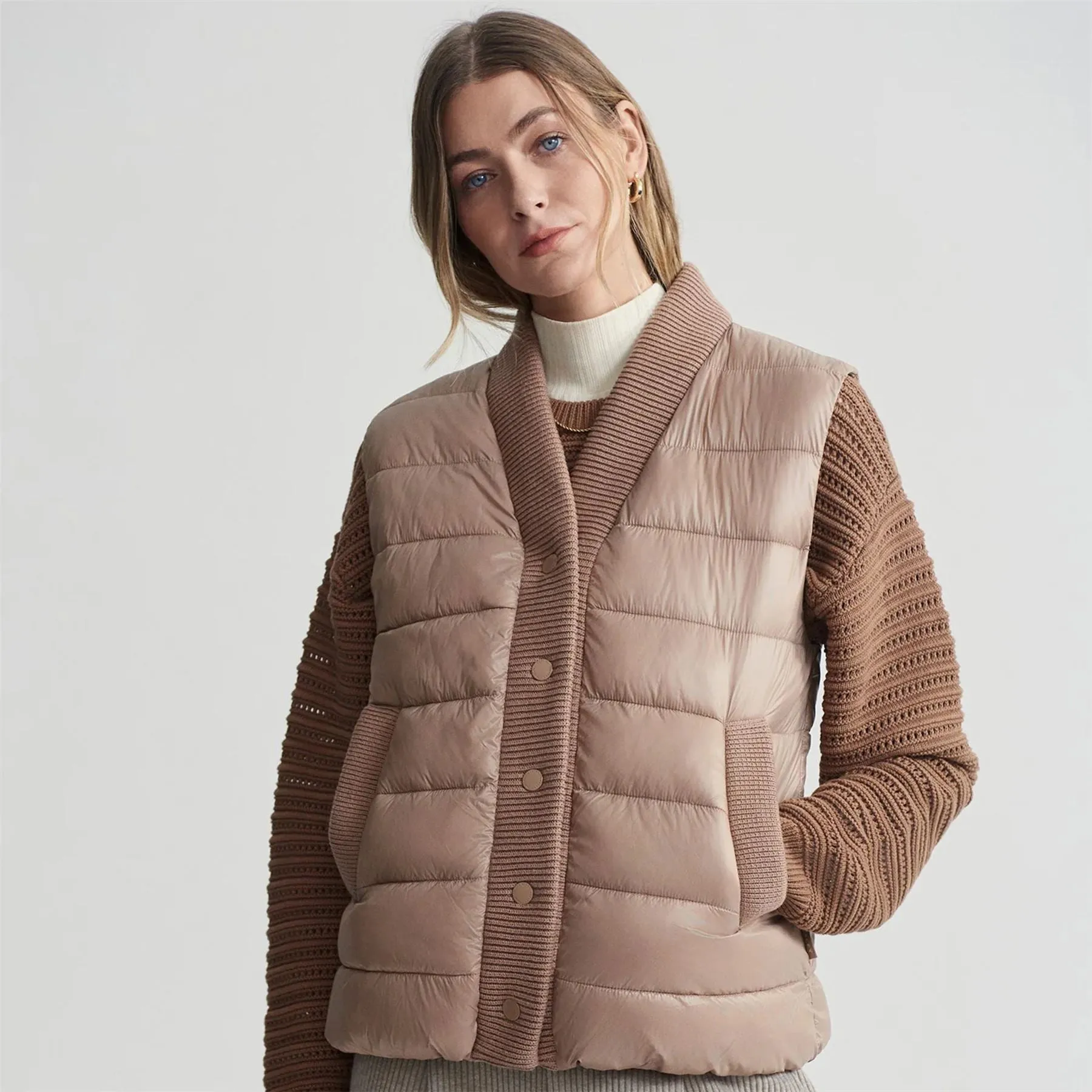 Colwyn Combo Boxy Gilet Chanterelle