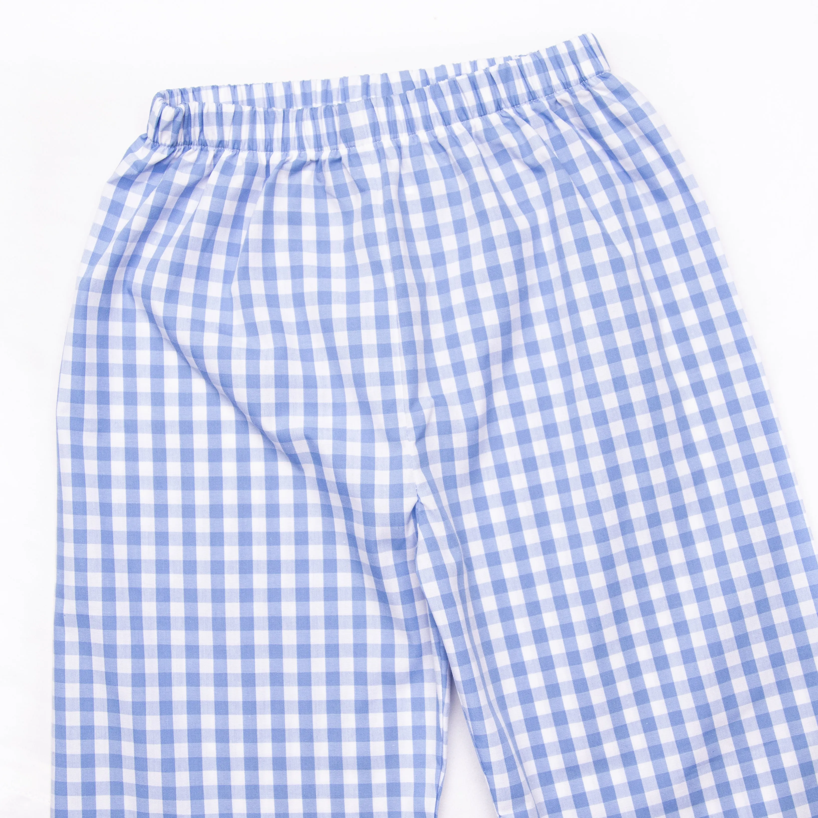 Concrete Cutie Smocked Pant Set, Blue