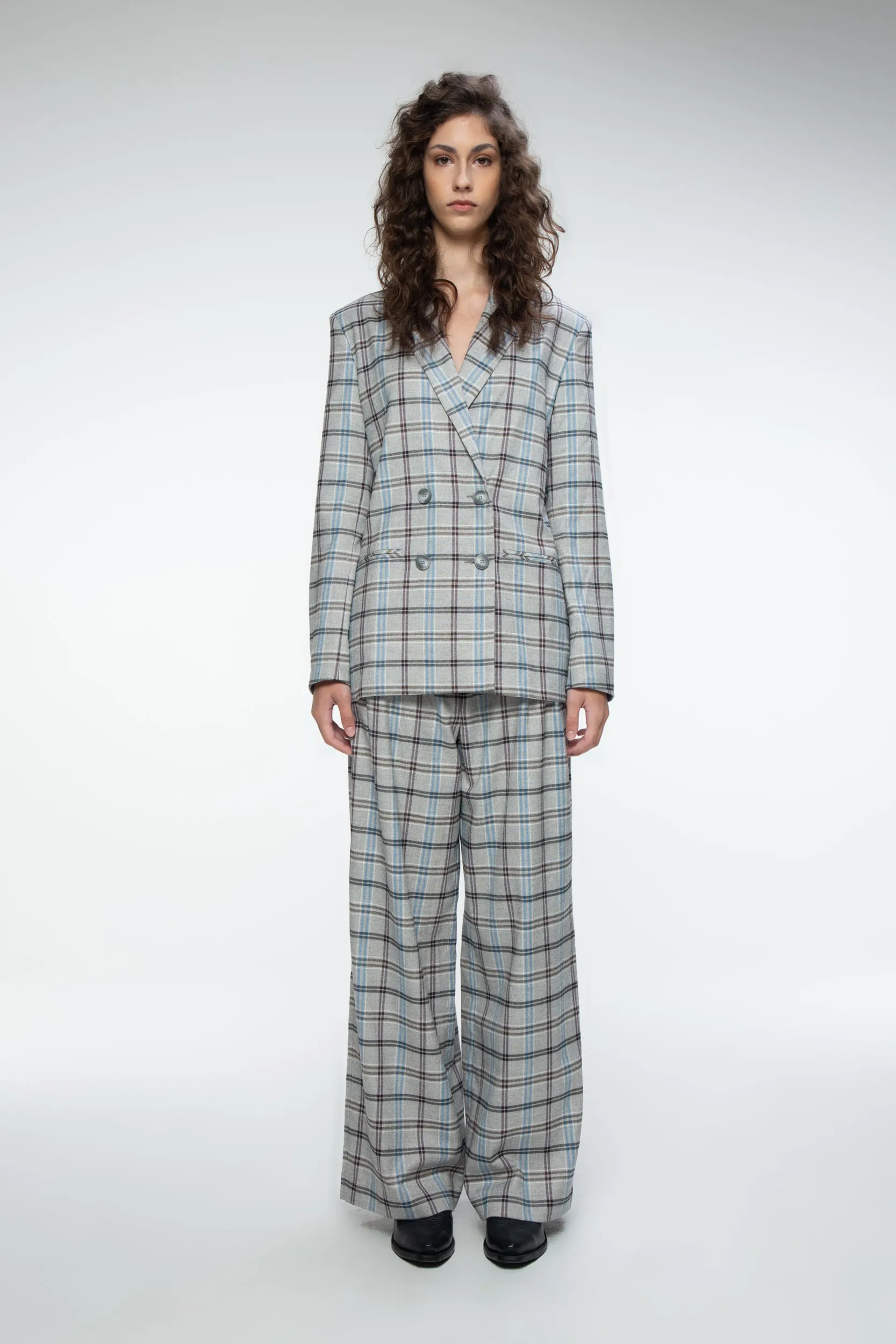 Cotton Trousers Rude Alpe Grey