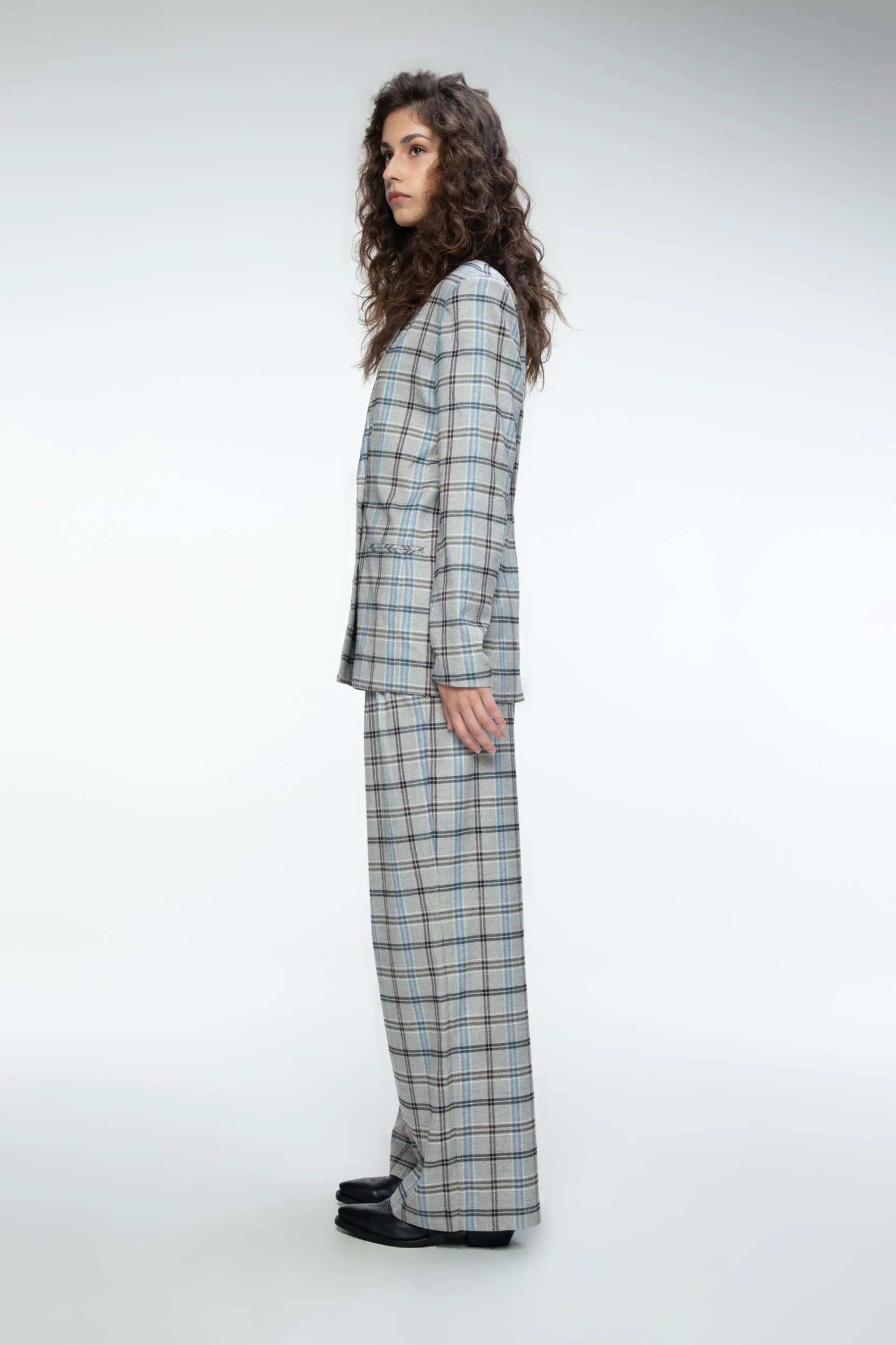 Cotton Trousers Rude Alpe Grey