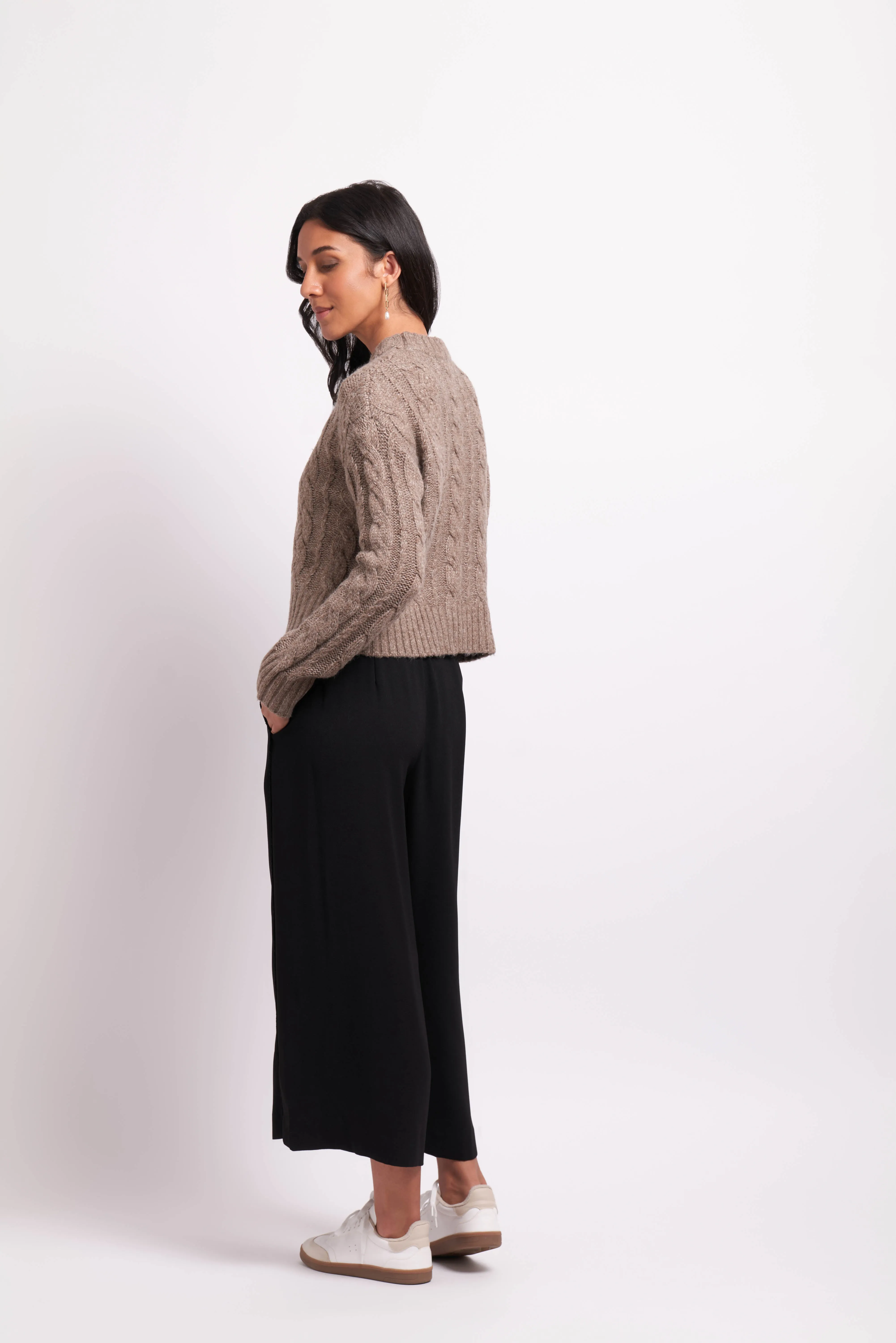 CROPPED CABLE JUMPER