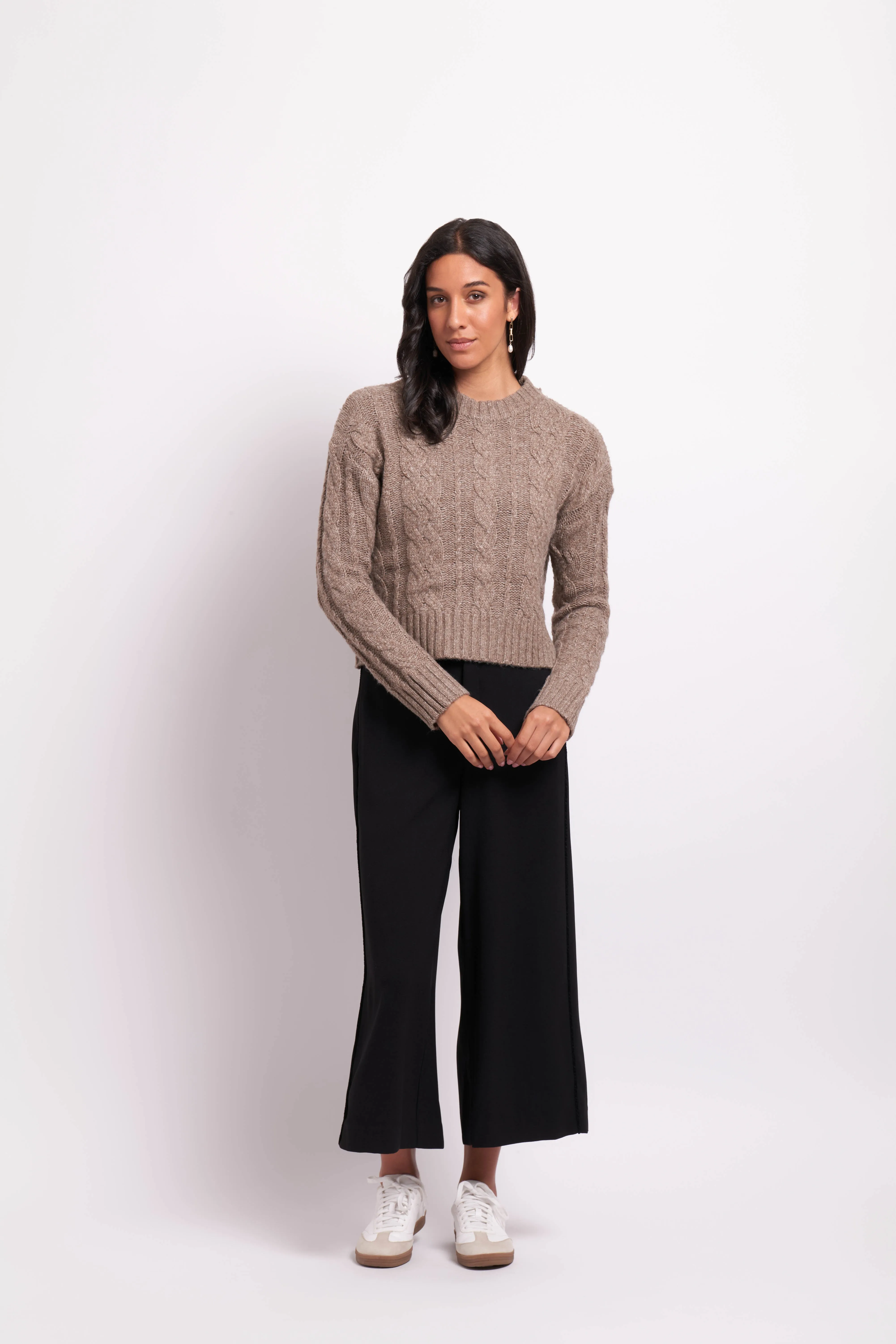 CROPPED CABLE JUMPER