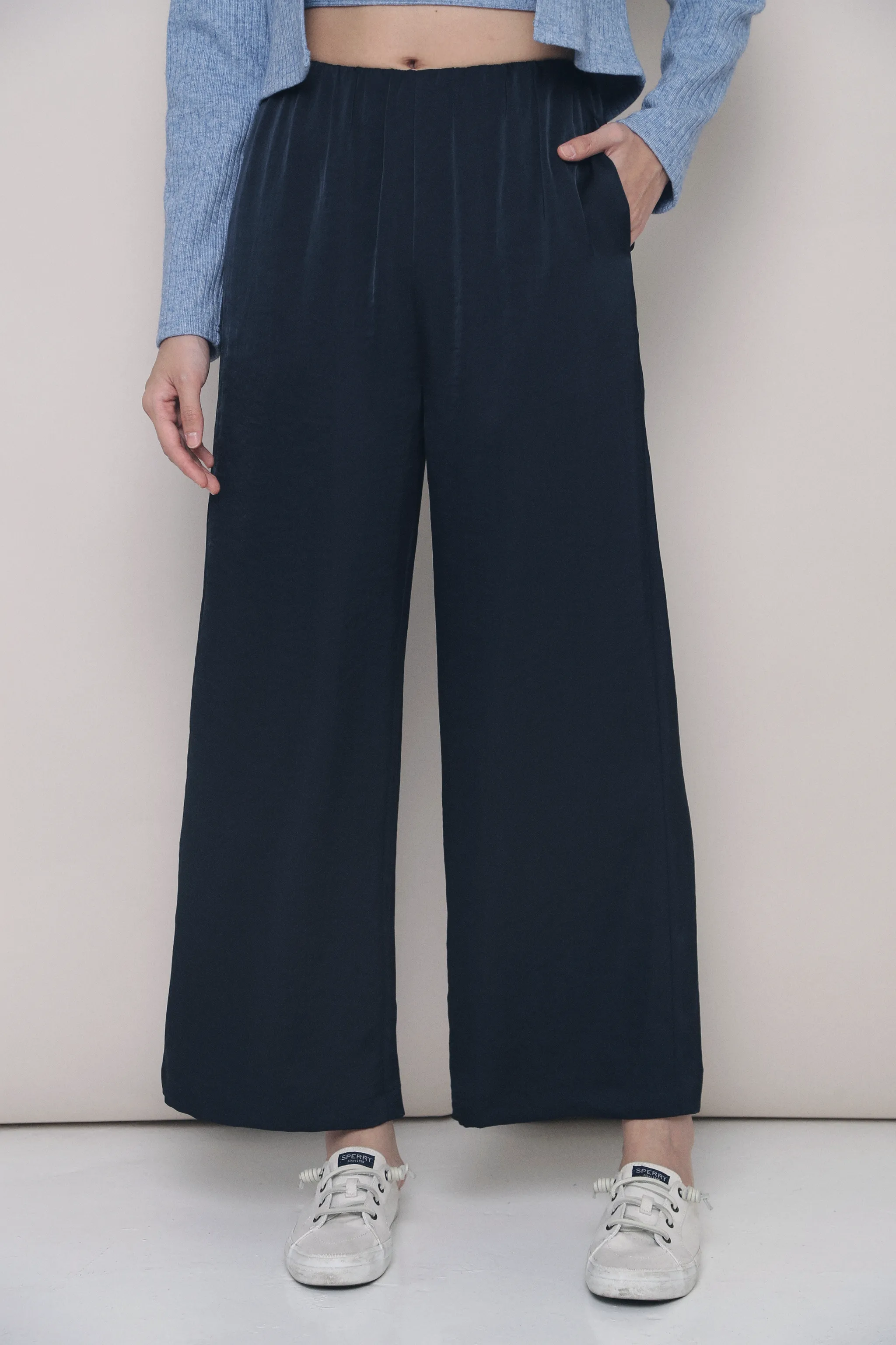 Daydreamer Wide Leg Pants Navy