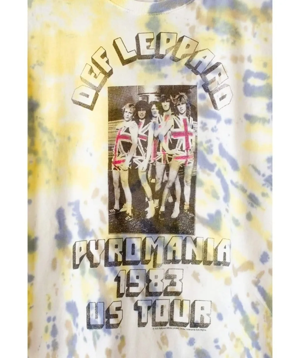Def Leopard Tie Dye 1983 US Tour Tee