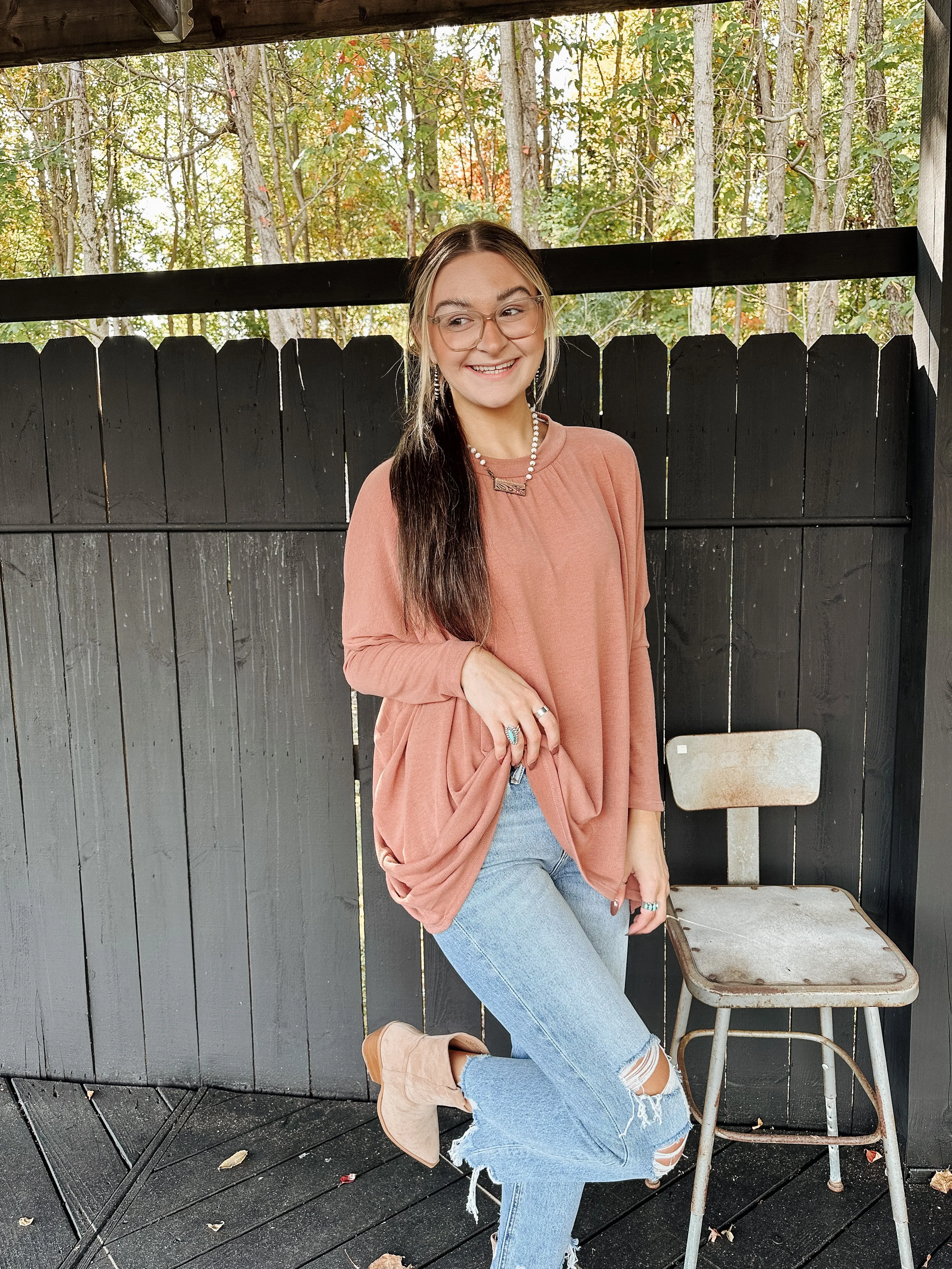 Dolman with Back Tie