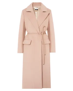 DOUBLE BREASTED COAT WITH BELT