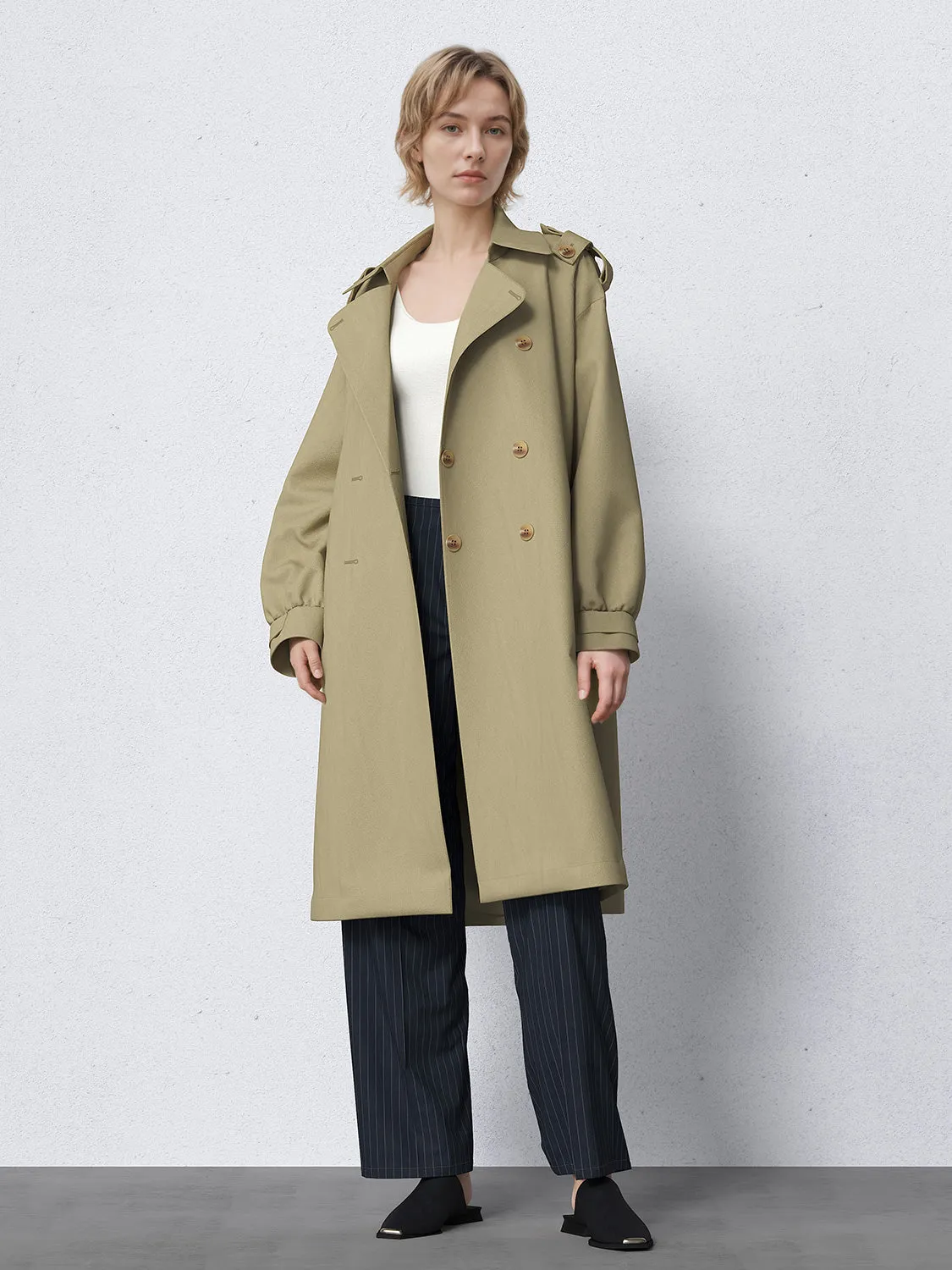Double Breasted Trench Coats