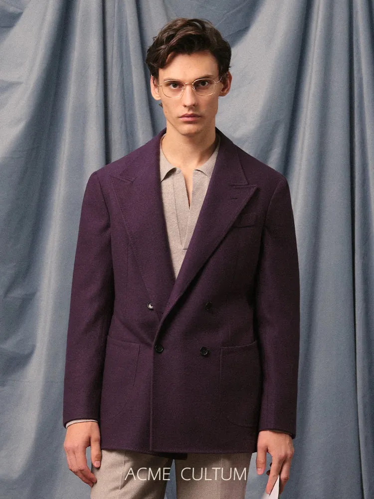 Double-Breasted Wool Jacket
