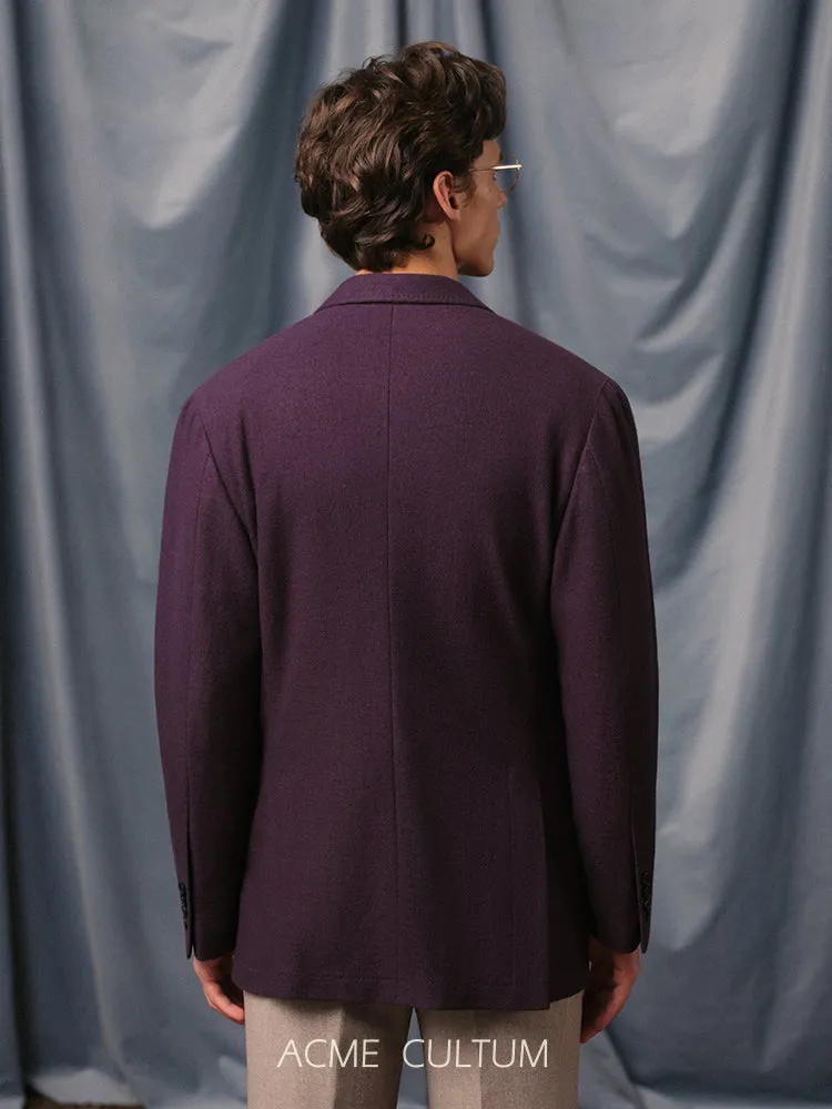 Double-Breasted Wool Jacket