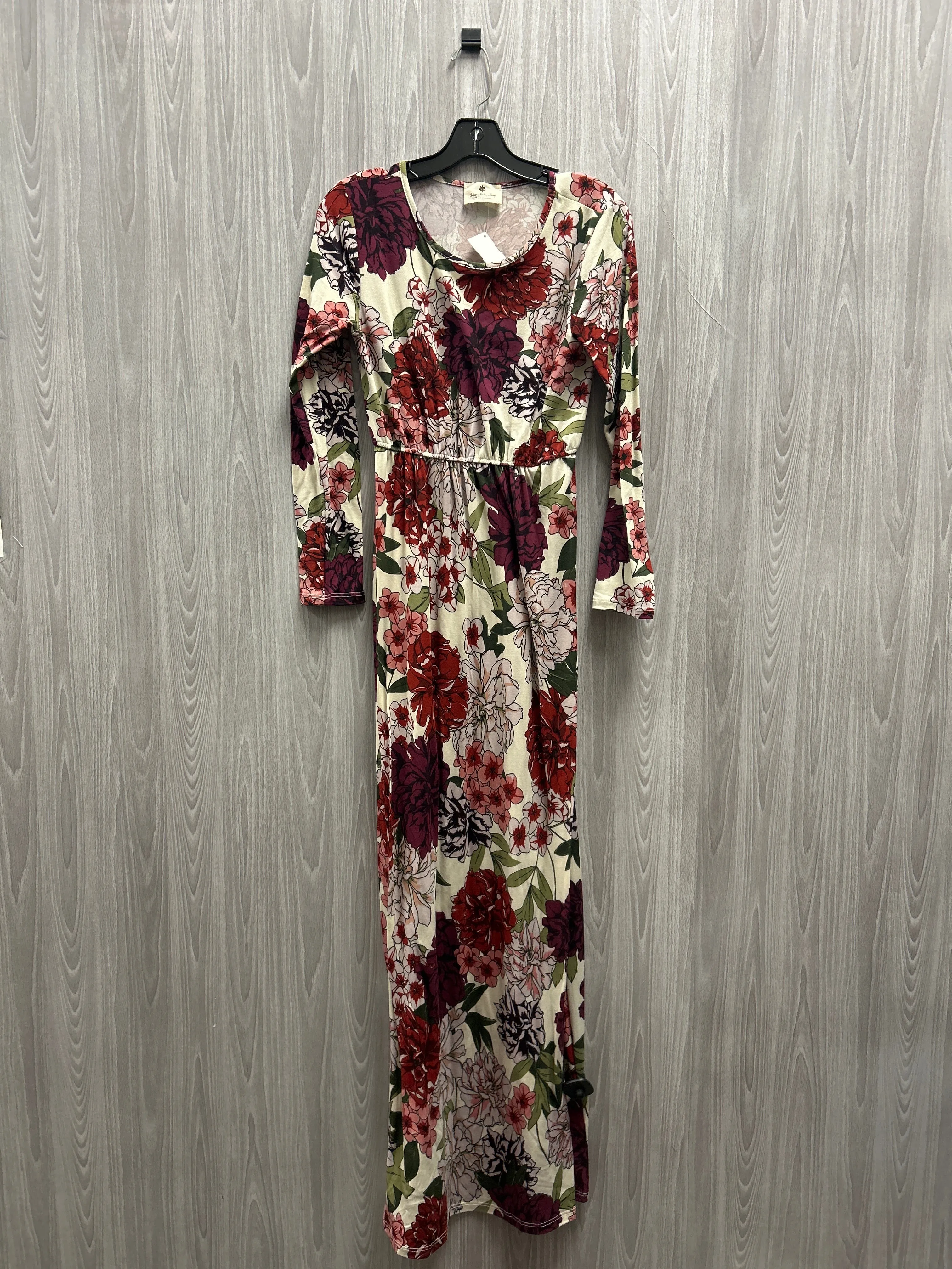 Dress Casual Maxi By Cme In Floral Print, Size: S