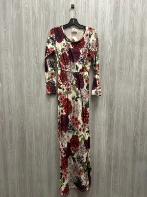 Dress Casual Maxi By Cme In Floral Print, Size: S