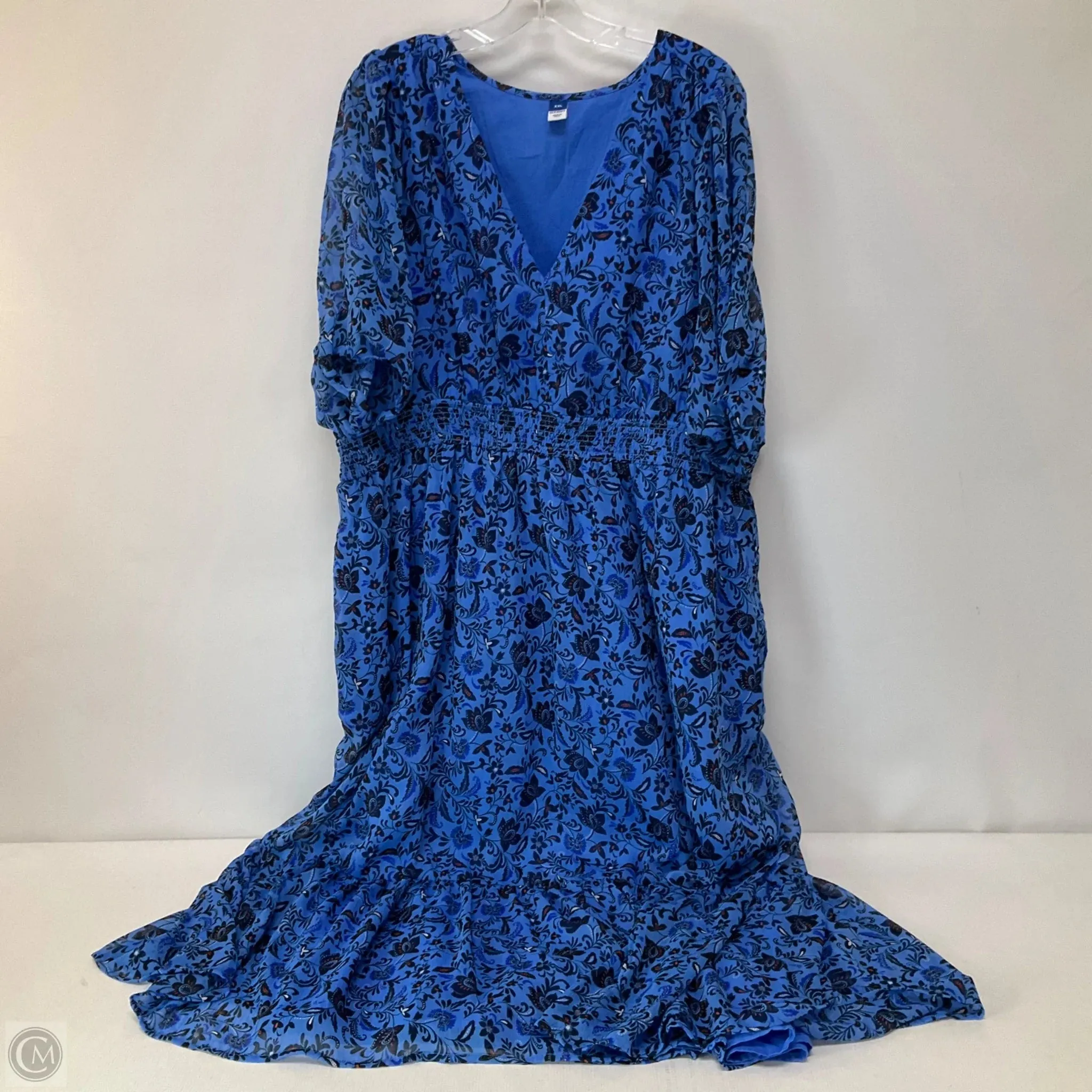 Dress Casual Maxi By Old Navy In Floral Print, Size: Xxl