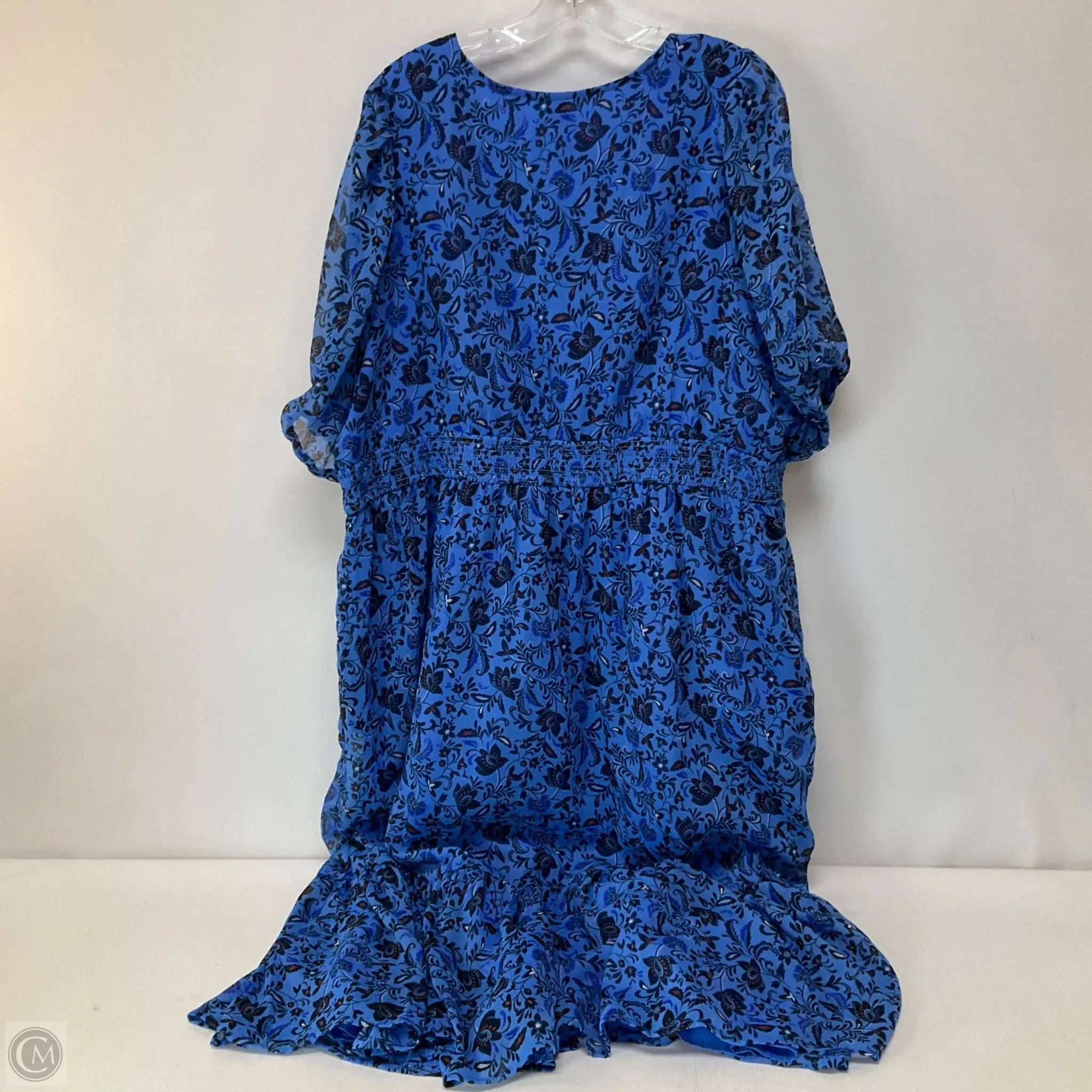 Dress Casual Maxi By Old Navy In Floral Print, Size: Xxl