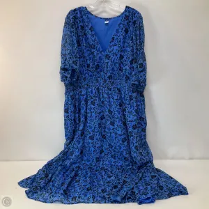 Dress Casual Maxi By Old Navy In Floral Print, Size: Xxl