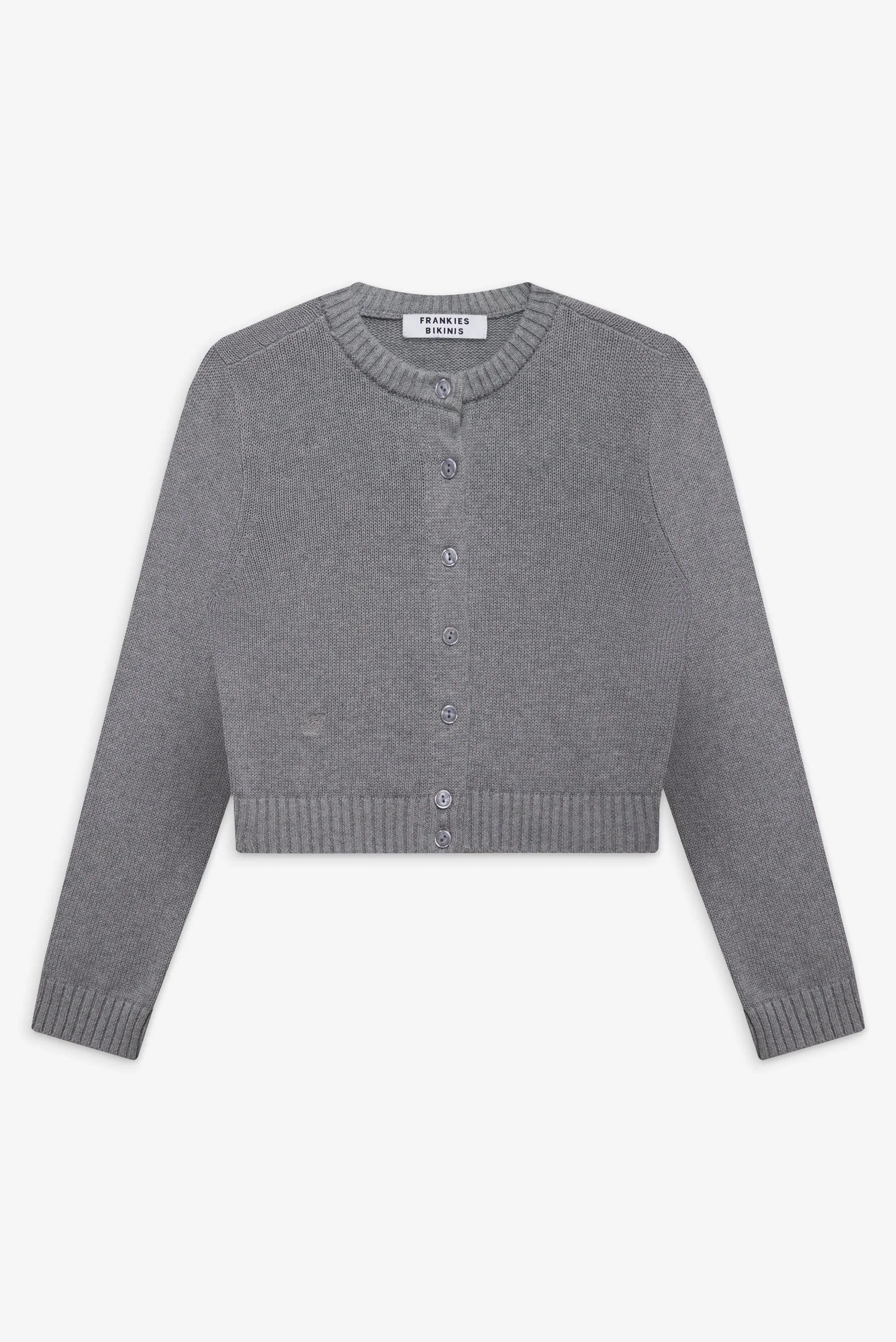 Dudley Knit Cardigan - Rain Cloud