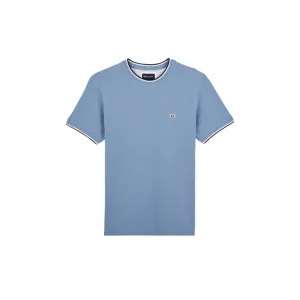 Eden Park Gents Plain Light Blue Short Sleeve T-Shirt