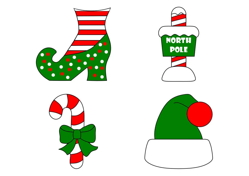 Elf Cookie Cutter Set