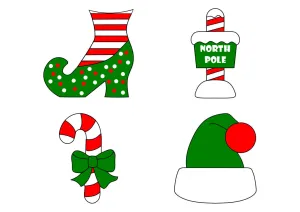 Elf Cookie Cutter Set