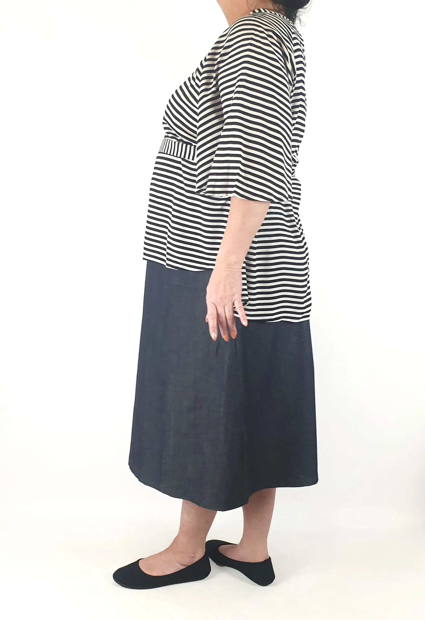 Elk striped top size 18