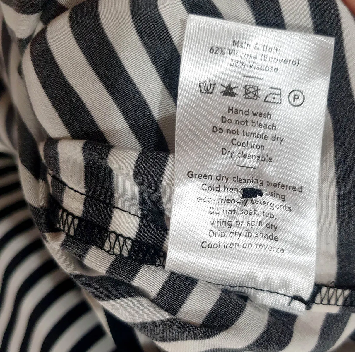 Elk striped top size 18