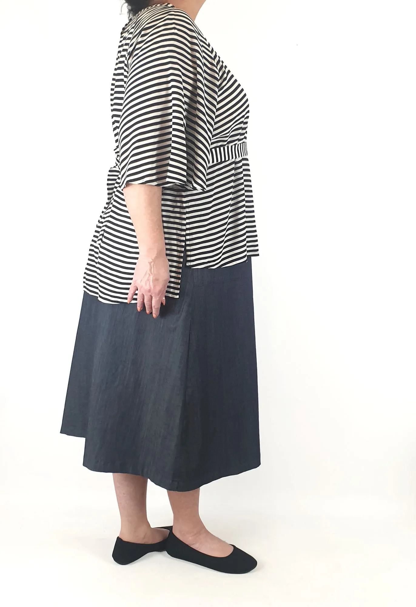Elk striped top size 18