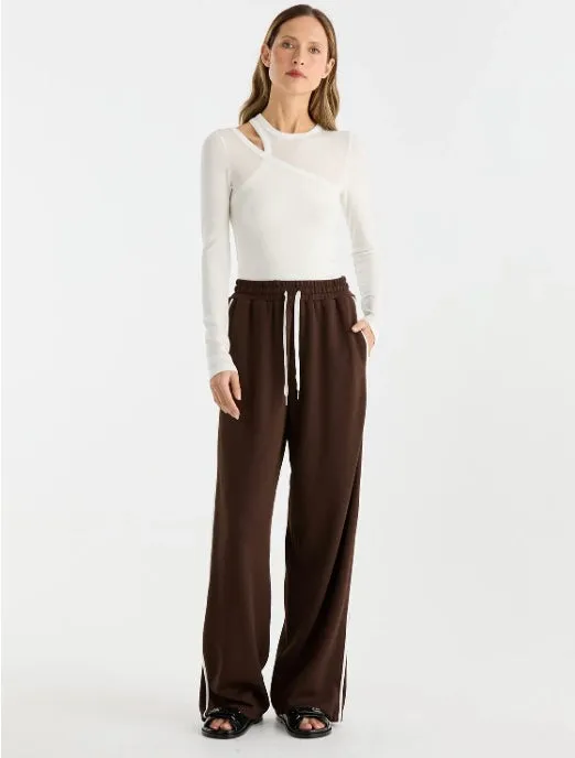 ENA Pelly II PARKER Track pant - chocolate