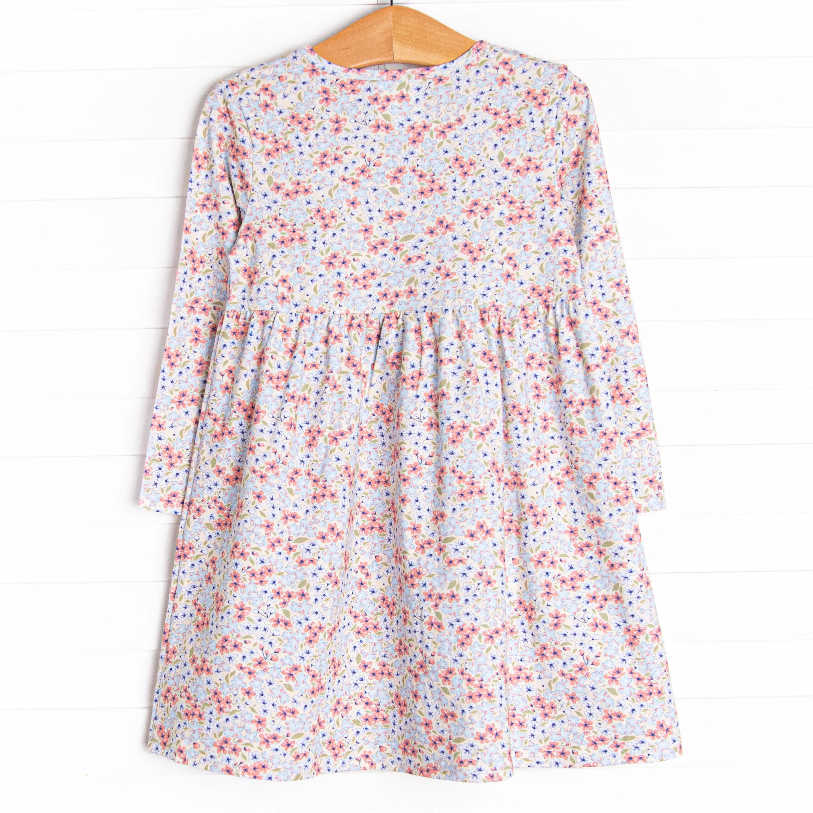 English Garden Dress, Blue