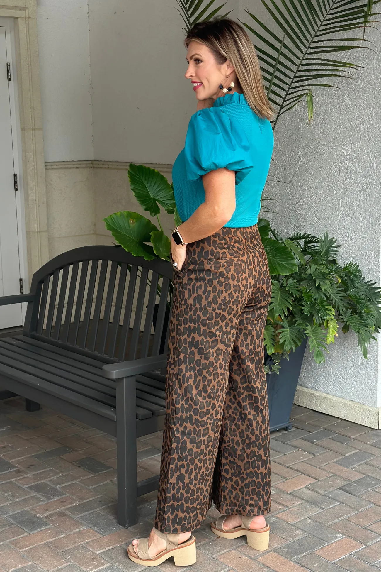 Eternal Romance Leopard Print Pants