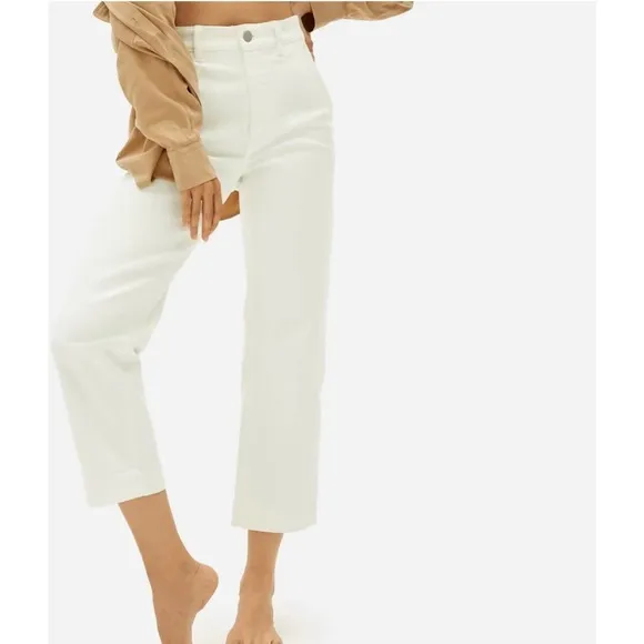 EVERLANE The Straight-Leg Crop Pants‎ size 10