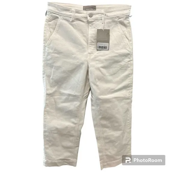 EVERLANE The Straight-Leg Crop Pants‎ size 10