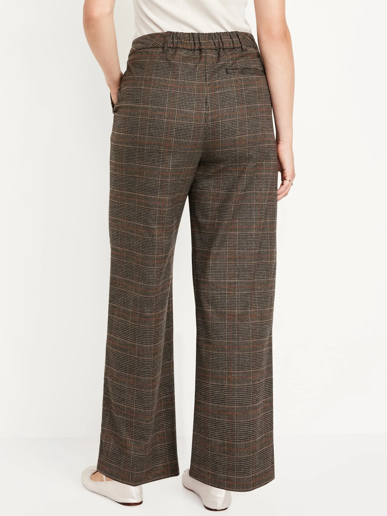 Extra High-Waisted Taylor Wide-Leg Trouser Pants