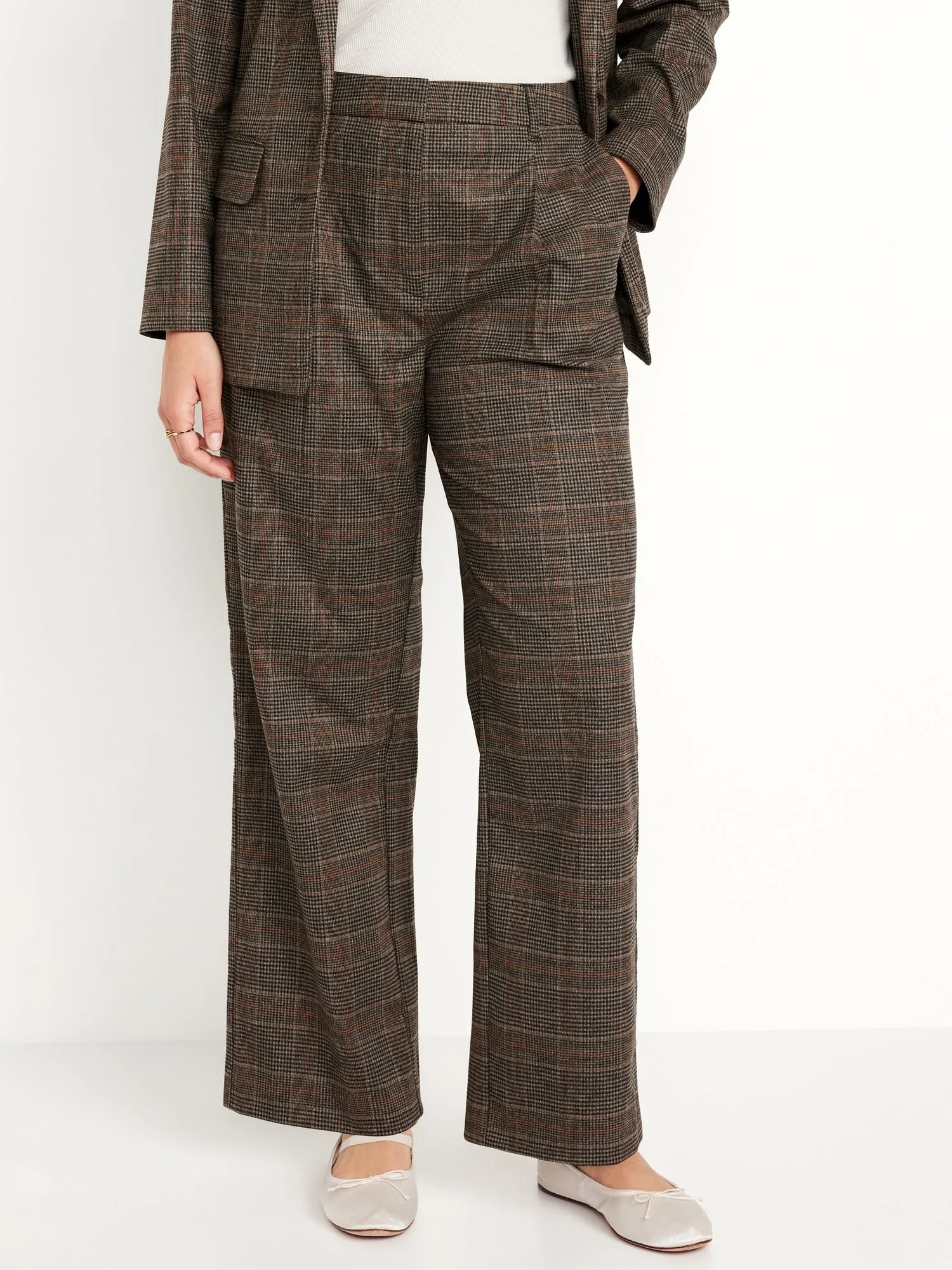 Extra High-Waisted Taylor Wide-Leg Trouser Pants