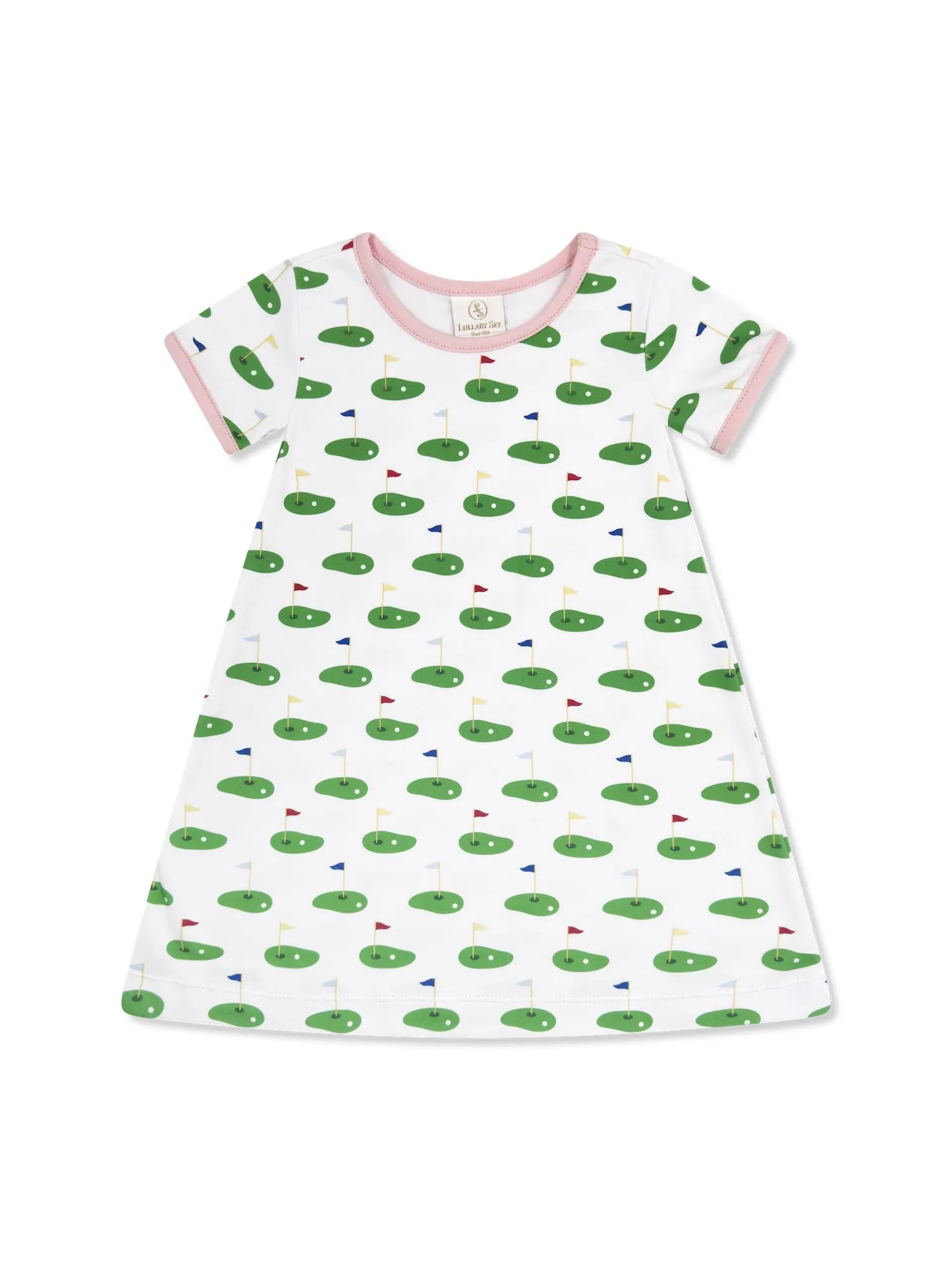 Faith Dress - Tee Time, Pensacola Pink