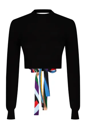 Fine-knit sweater